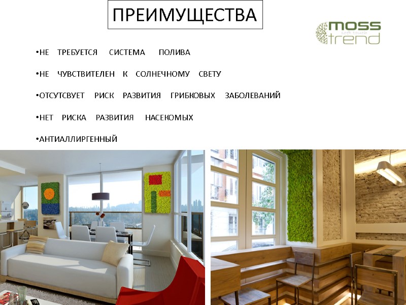 ПРЕИМУЩЕСТВА НЕ    ТРЕБУЕТСЯ     СИСТЕМА   